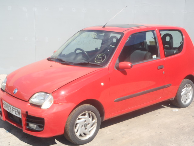 2003 FIAT SEICENTO S Parts