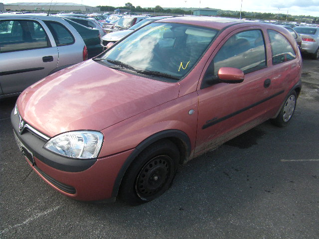 2001 VAUXHALL CORSA COMFORT Parts